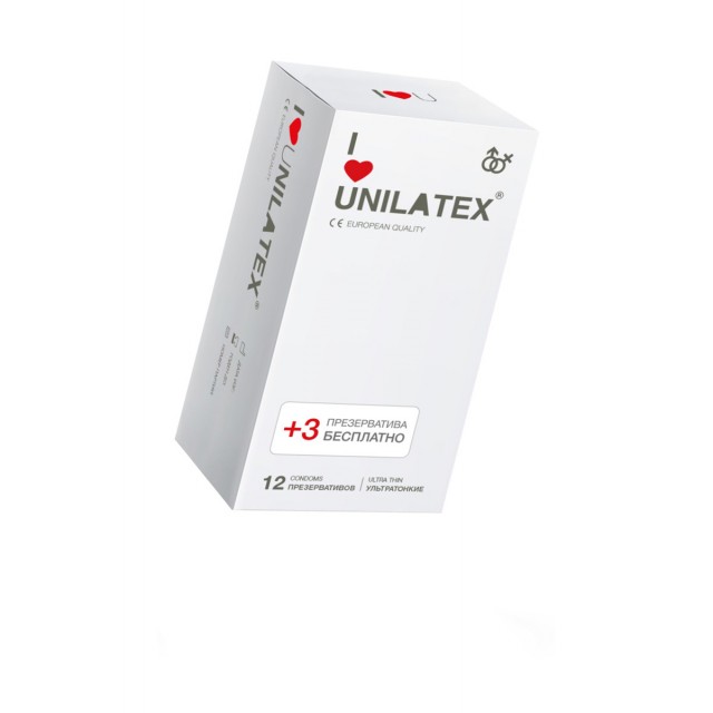 Презервативы Unilatex Natural Ultrathin, Ультратонкие, 15шт Презервативы Unilatex Natural Ultrathin, Ультратонкие, 15шт