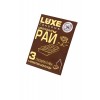 Презервативы Luxe Шоколадный рай, Латекс, Шоколад, 3шт Презервативы Luxe Шоколадный рай, Латекс, Шоколад, 3шт