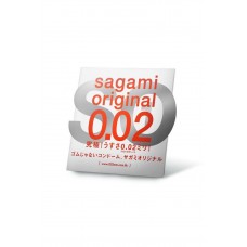 Презервативы Sagami Original 0.02 УЛЬТРАТОНКИЕ, 1шт