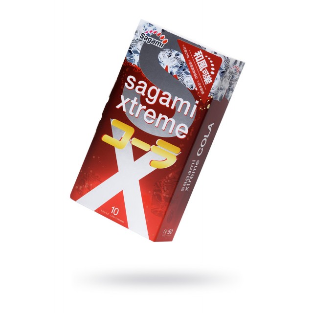 Презервативы Sagami Xtreme, Cola, 10шт Презервативы Sagami Xtreme, Cola, 10шт