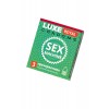 Презервативы Luxe Royal Sex Machine, 3шт