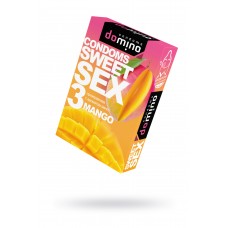 Презервативы для орального секса Luxe DOMINO SWEETSEX, манго, 3шт Презервативы для орального секса Luxe DOMINO SWEETSEX, манго, 3шт