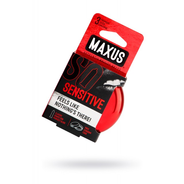 Презервативы MAXUS Ультратонкие в железном кейсе, 3шт Презервативы MAXUS Ультратонкие в железном кейсе, 3шт