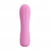 Минивибратор Baile Pretty Love Alice, Силиконовый, Розовый, 11,6см
