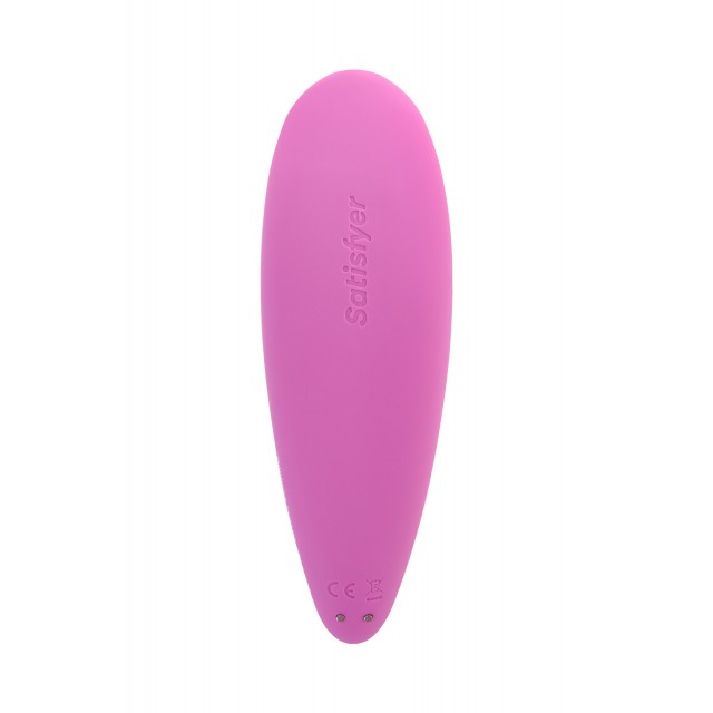 Вакуум-волновой стимулятор клитора Satisfyer Curvy 3+, Розовый