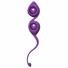 Вагинальные шарики Emotions Gi-Gi Purple, Силиконовые, Фиолетовые