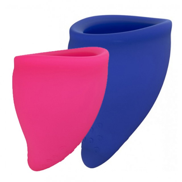 Набор менструальных чаш Fun Factory Fun Cup Explore Kit, размер А + В Набор менструальных чаш Fun Factory Fun Cup Explore Kit, размер А + В