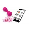 Тренажёр Кегеля Gvibe Gballs 2 App, Силиконовый, Малиновый