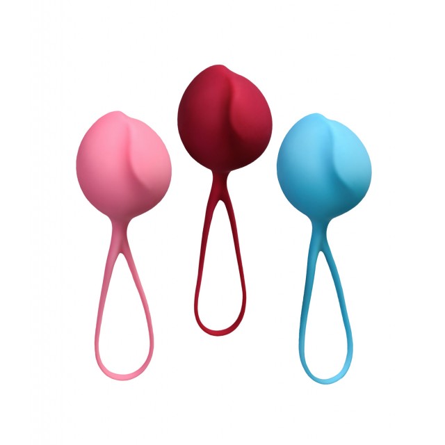 Набор вагинальных шариков Satisfyer Balls C03 Single, Силиконовые, Ø3,8 см Набор вагинальных шариков Satisfyer Balls C03 Single, Силиконовые, Ø3,8 см