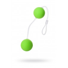 Вагинальные шарики Sexus Funny Five, ABS пластик, Зеленые, Ø3см