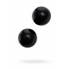 Вагинальные шарики Sexus Glass, Стекло, Чёрные Ø3,2см