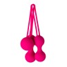 Вагинальные шарики A-Toys by TOYFA Redvil, Силиконовые, Розовые, Ø3,2см