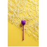 Вагинальный шарик A-Toys by TOYFA Tigo, Силиконовые, Фиолетовый, Ø2,7см