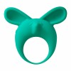 Виброкольцо эрекционное Mimi Animals Fennec Phil Green, Силиконовое