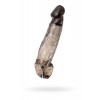 Насадка TOYFA XLover для увеличения размера, TPE, Чёрная, 19,5см