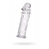 Насадка TOYFA, TPE, Прозрачная, 12,5см