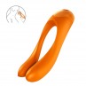 Вибростимулятор на палец Satisfyer Candy Cane, Оранжевый
