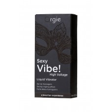 Жидкий вибратор Orgie Sexy Vibe Voltage, 15мл