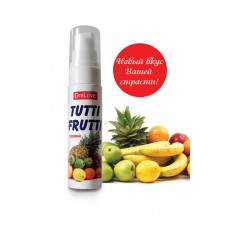 Гель-смазка съедобная TUTTI-FRUTTI со вкусом экзотических фруктов, 30г