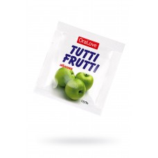 Гель-смазка съедобная TUTTI-FRUTTI со вкусом Яблока, ПРОБНИК