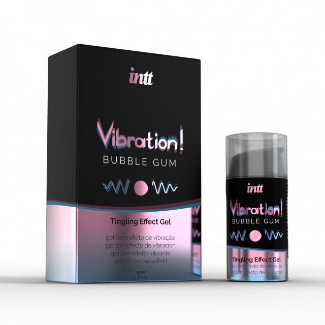 Жидкий вибратор Intt Vibration Bubble Gum, 15мл Жидкий вибратор Intt Vibration Bubble Gum, 15мл