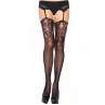 Чулки Le Frivole Costumes с поясом и кружевными манжетами, 20 Den
