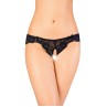 Трусики с доступом Erolanta Sonia, Чёрные