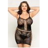Платье-сетка и стринги Candy Girl Starr, 2XL