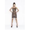 Платье в сеточку Passion Erotic Line BS033 Чёрный, OS Платье в сеточку Passion Erotic Line BS033 Чёрный, OS