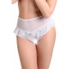 Трусики с доступом Erolanta Lana и высокой посадкой, Белые