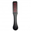 Шлёпалка LoA hard, XoXo, PVC кожа, Чёрный, 32см