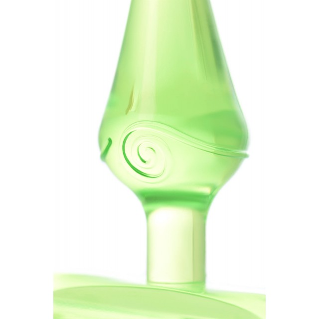 Анальная втулка TOYFA, ABS пластик, Зеленая, 6,5см, Ø2,5см