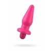 Анальная втулка TOYFA POPO Pleasure 731314 с вибрацией, 13,6см, Ø4,8см
